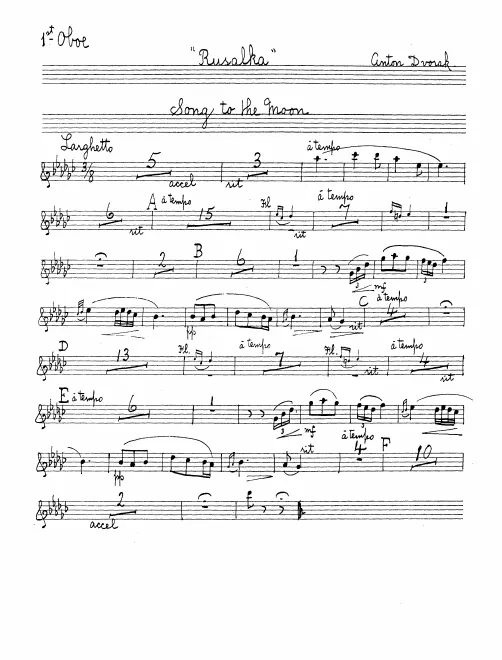 Oboe 1, 2/English Horn