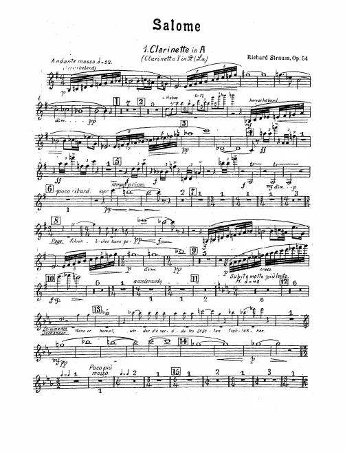 Clarinet 1 (A/B)