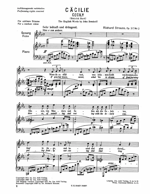 Complete Score (Medium Voice, )