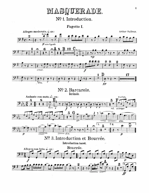 Bassoon 1, 2