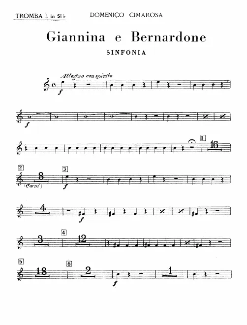 Trumpet 1, 2 (B)