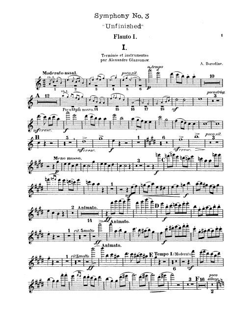 Flute 1, 2