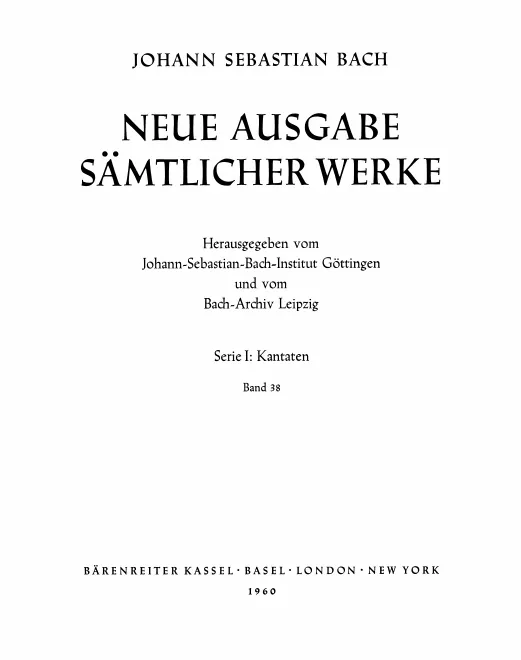 38. Festmusiken zu Leipziger Universitätsfeiern