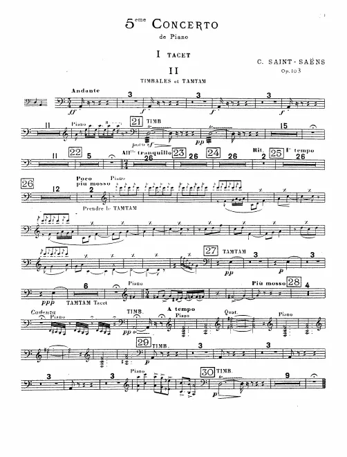Timpani/Tam-Tam