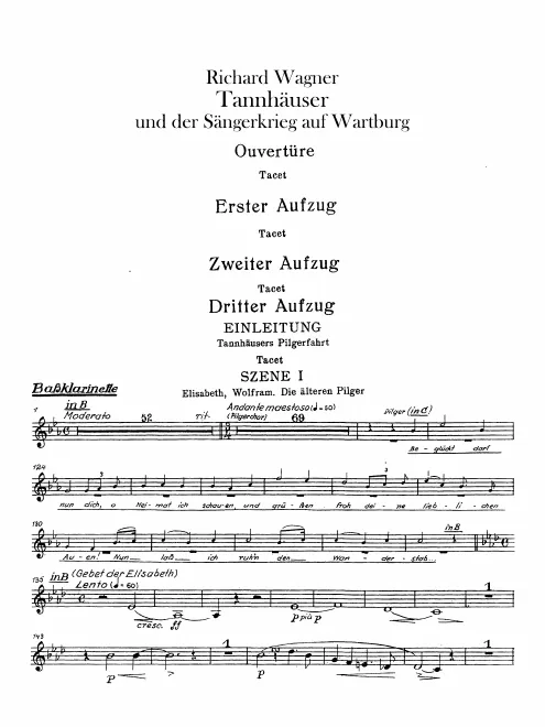 Bass Clarinet (B, C)