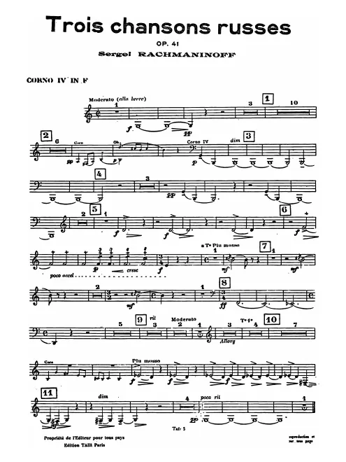 Horn 4 (F)