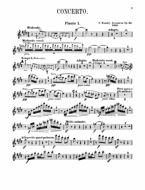 Flute 1, 2
