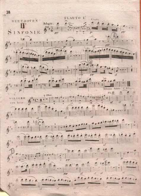 Flute 1, 2