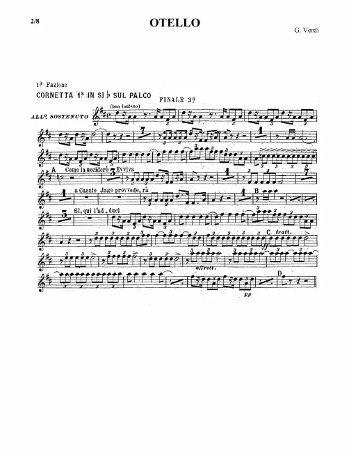 Cornet 1 (B)
