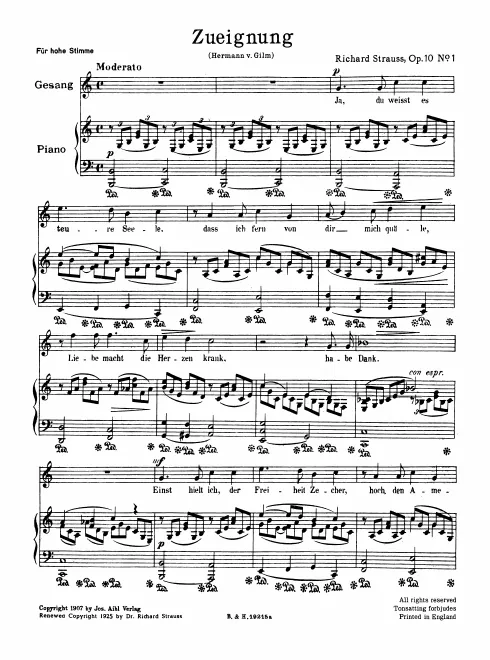 Complete Score (high voice)