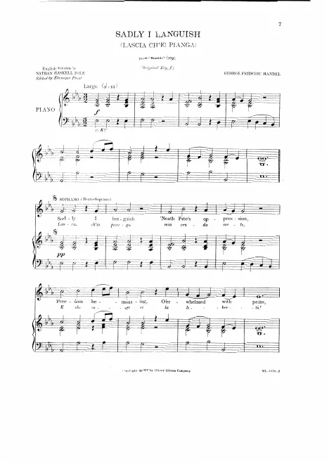 Complete Score (Transposed, E major)