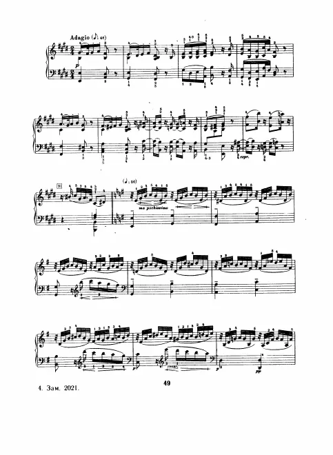 2. Adagio