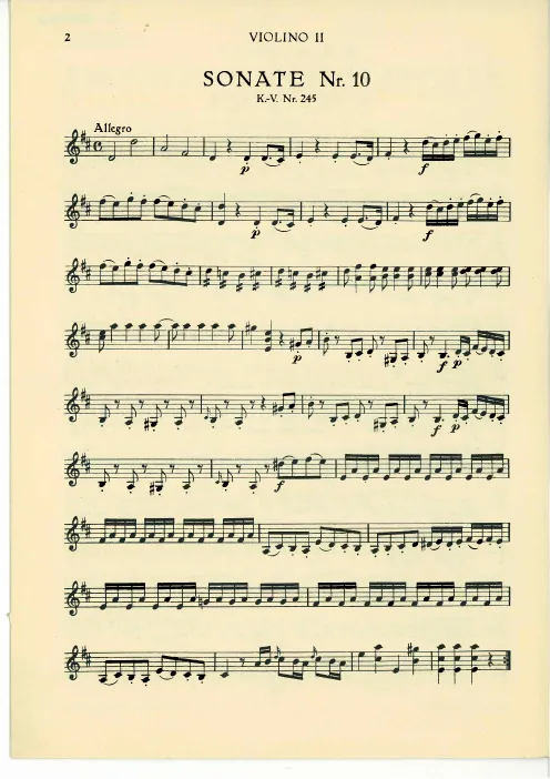 Violins II