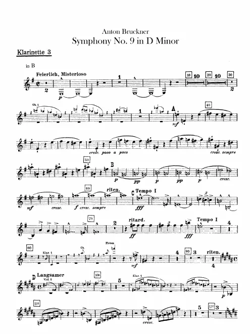 Clarinet 3 (B, A)