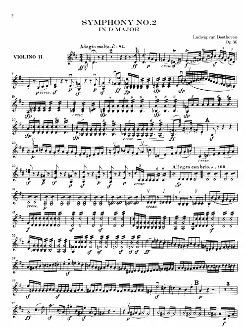 Violins II