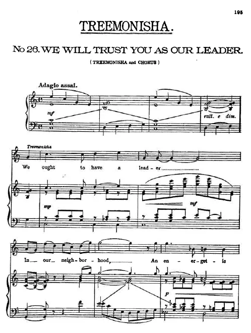 26. We Will Trust You as Our Leader