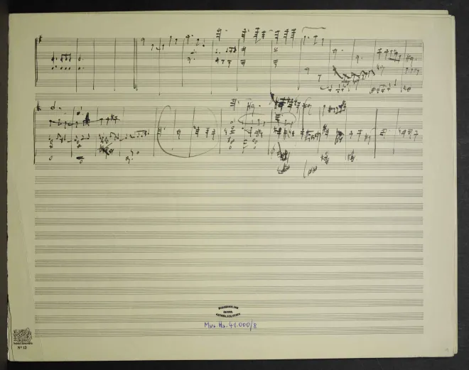 4. Sketches. (Mus.Hs.41000/8)