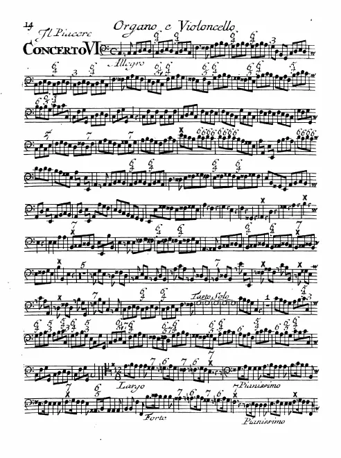 Continuo (Cellos, Basses, Keyboard)
