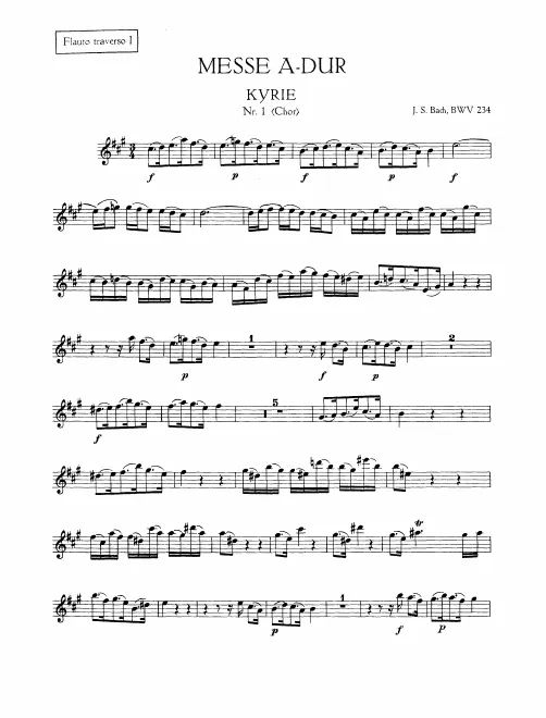 Flute 1, 2