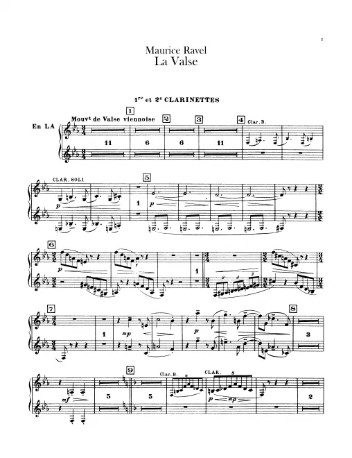 Clarinet 1/2 (A, B)