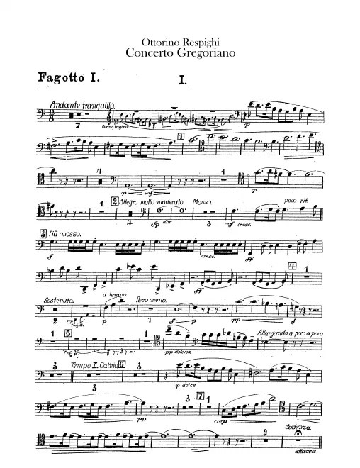 Bassoon 1, 2