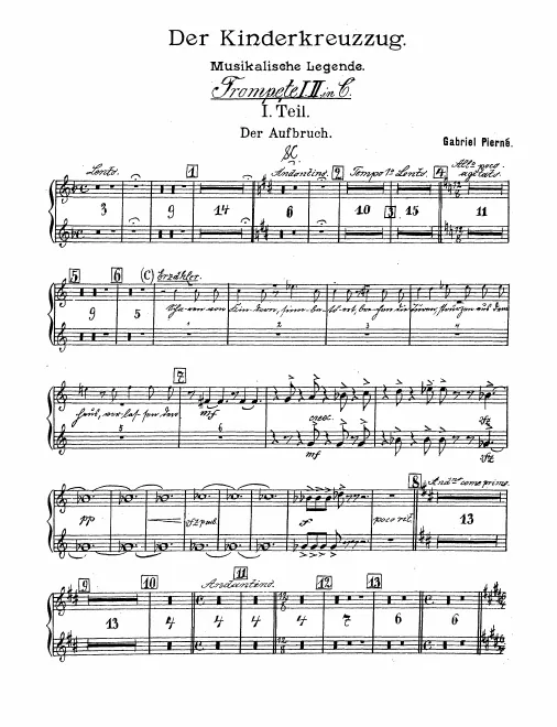 Trumpet 1/2, 3 (C)