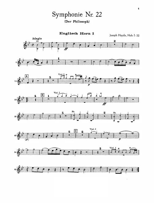 English Horn 1, 2