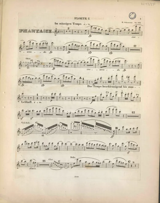 Flute 1, 2