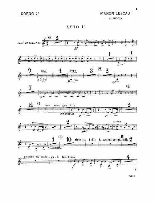 Horn 2 (E/E/F)