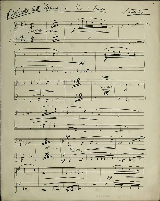 Clarinet 1, 2 (A)