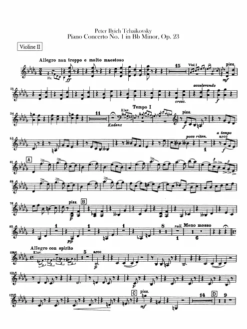 Violins II
