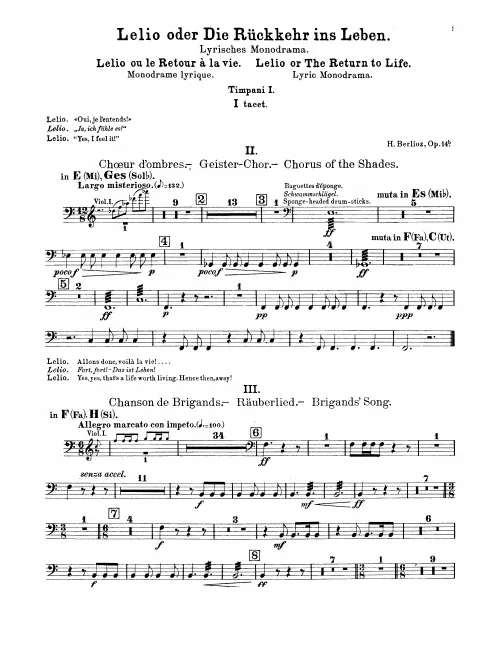 Timpani 1, 2