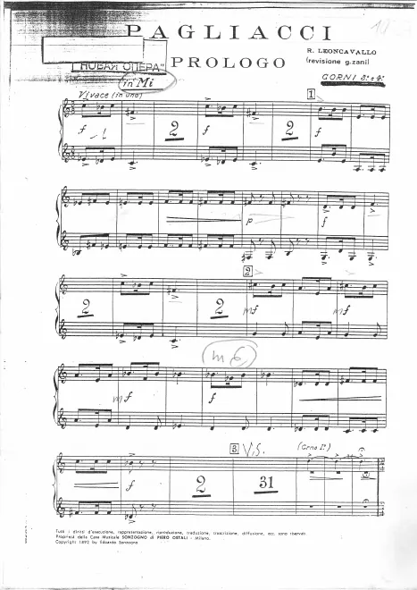 Horn 3/4