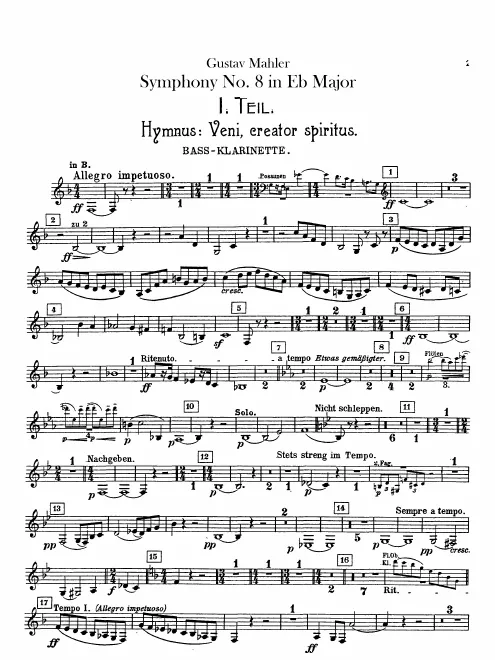Bass Clarinet (B/A)