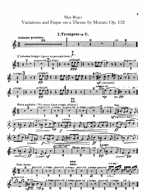 Trumpet 1, 2 (C)