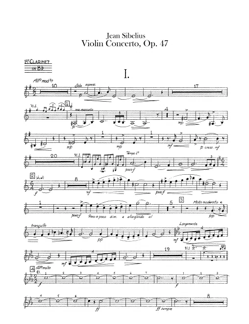 Clarinet 1 (B♭)
