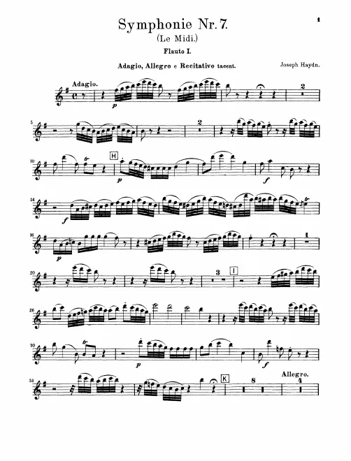 Flute 1, 2