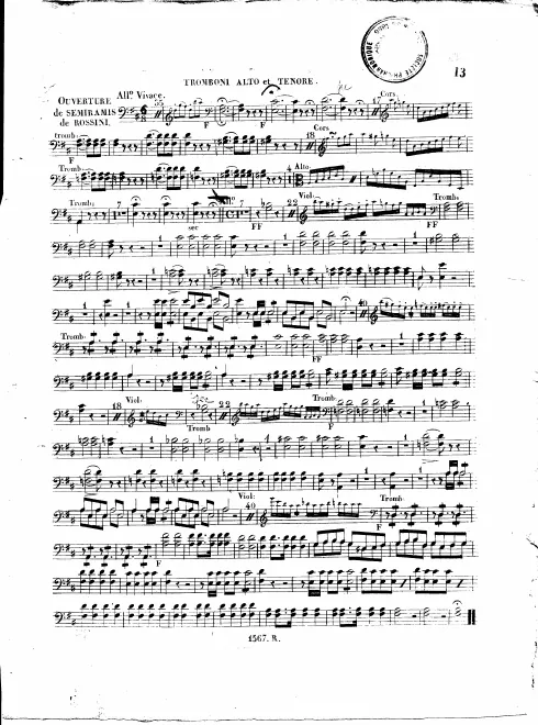 Trombone 1/2, 3