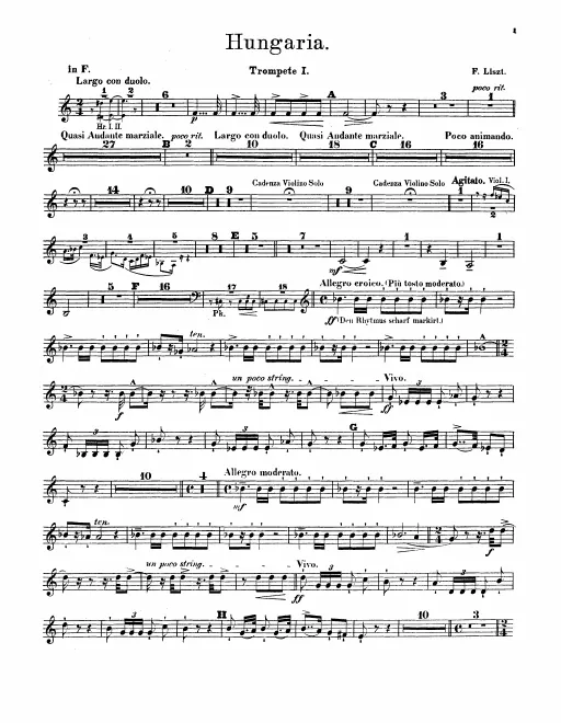 Trumpet 1, 2, 3 (F)
