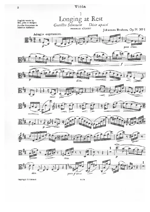 Viola Part
