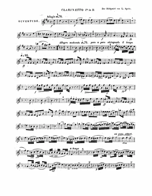 Clarinet 1, 2 (B)