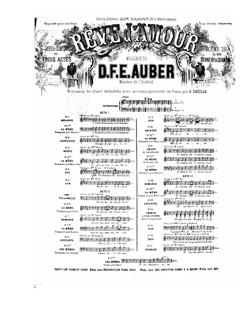 No.12, Romance: "Je l'aimais tant" (Act III, No.13)