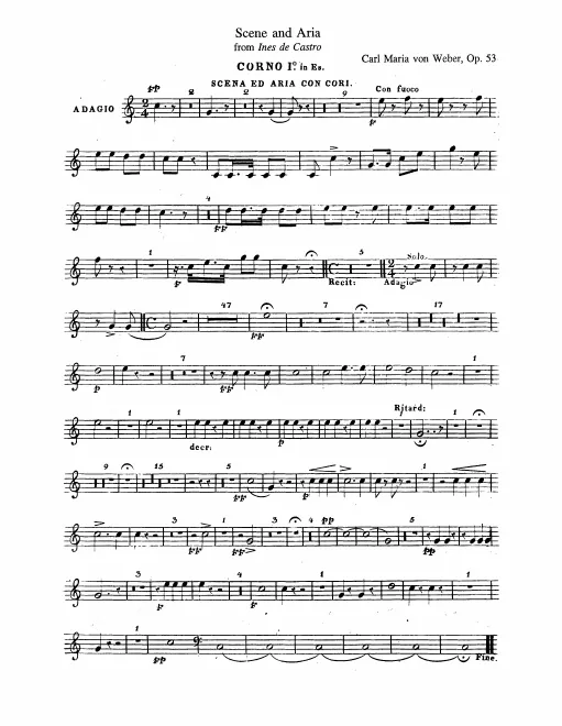 Horn 1, 2 (E)