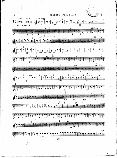 Trumpet 1, 2 (D)