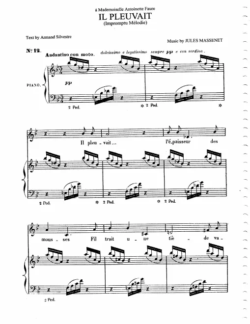 Complete Score (B Major: medium voice and piano)