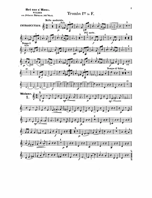 Trumpet 1, 2 (F)