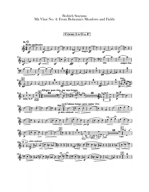 Horn 1, 2 (G, F)