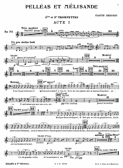 Trumpets 1/2, 3