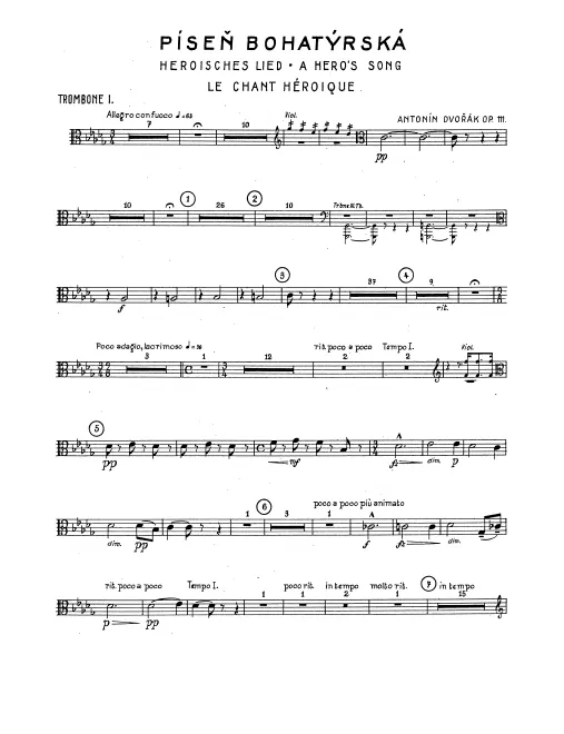 Trombone 1, 2, 3, Tuba