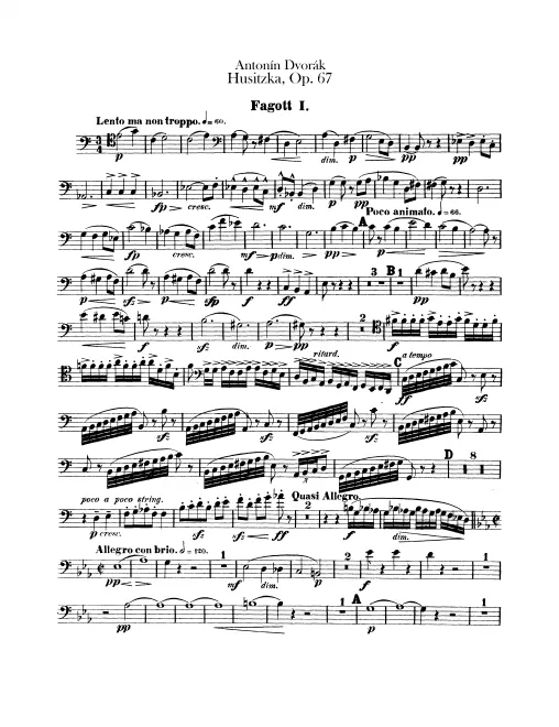 Bassoon 1, 2